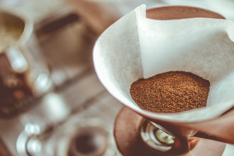 are coffee grounds bad for septic