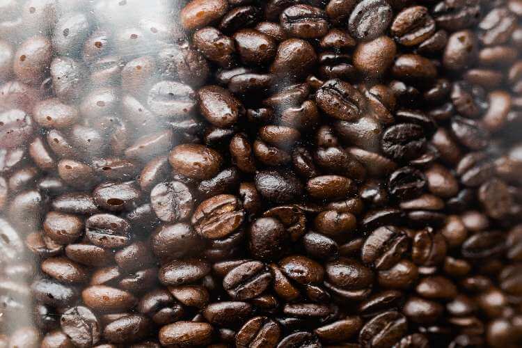 is caffeine found naturally in coffee beans?